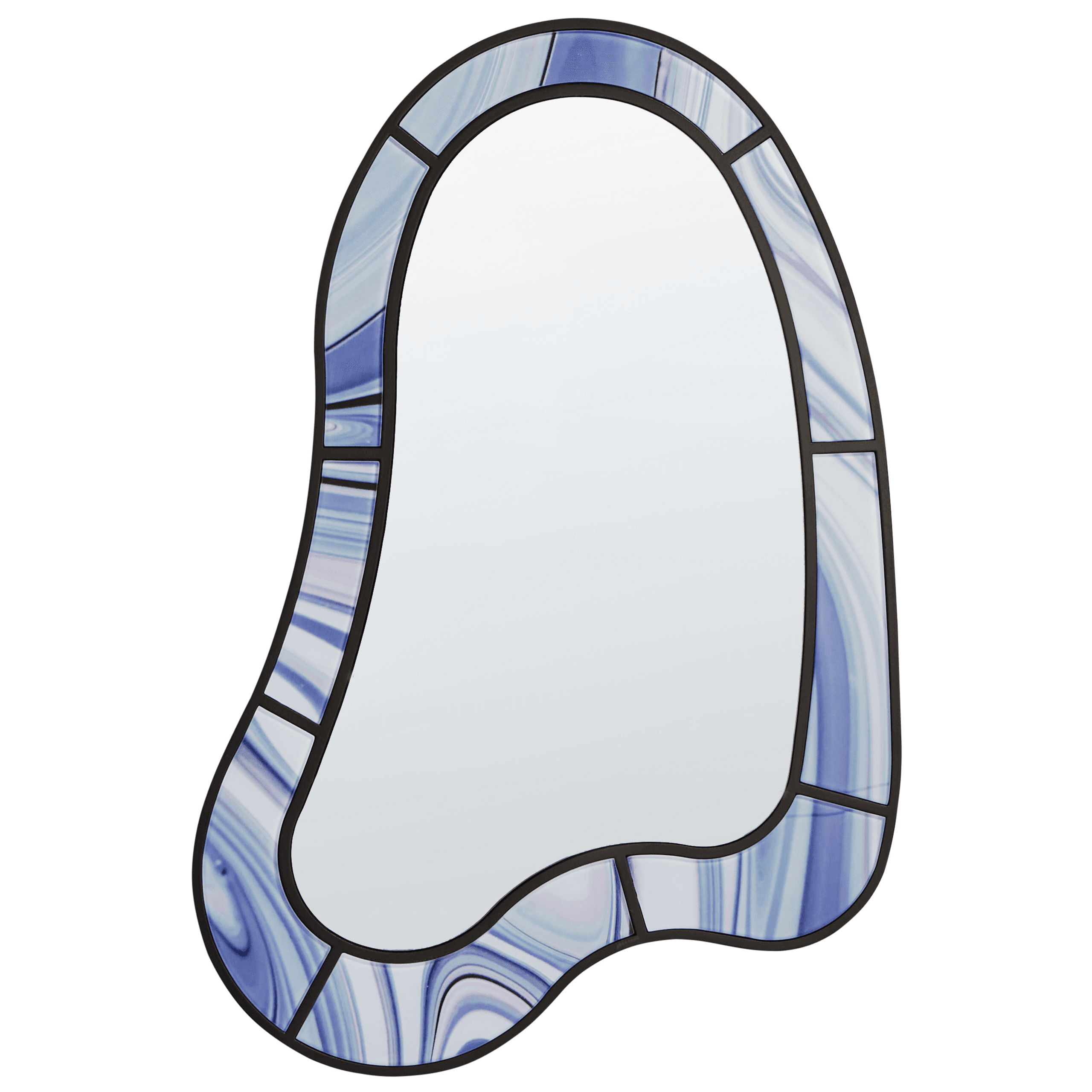 Seinäpeili MONTSEC 49 cm 83 cm Violetti