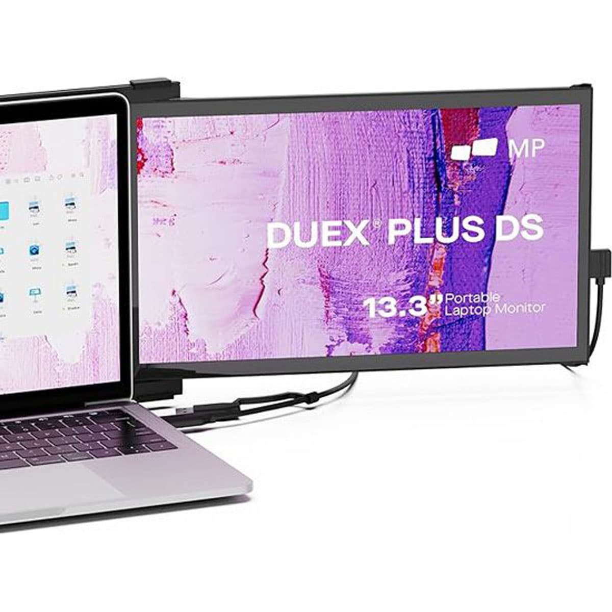 Ulkoinen Näyttö Kannettava 13.3 Full HD Kääntyvä PC Duex Plus DS – Mobile Pixels