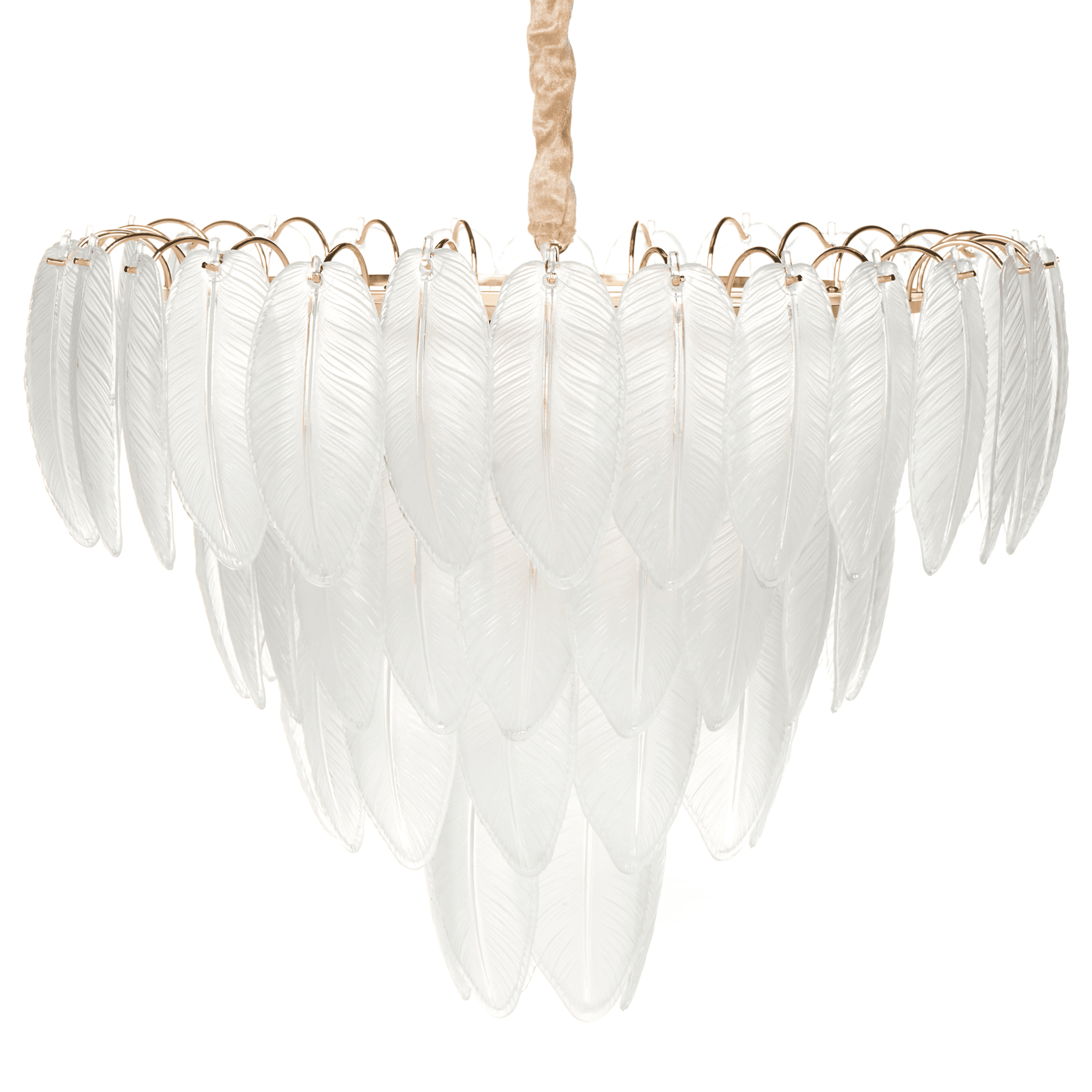 Kattokruunu MAHAICA lasi Messinki – Beliani