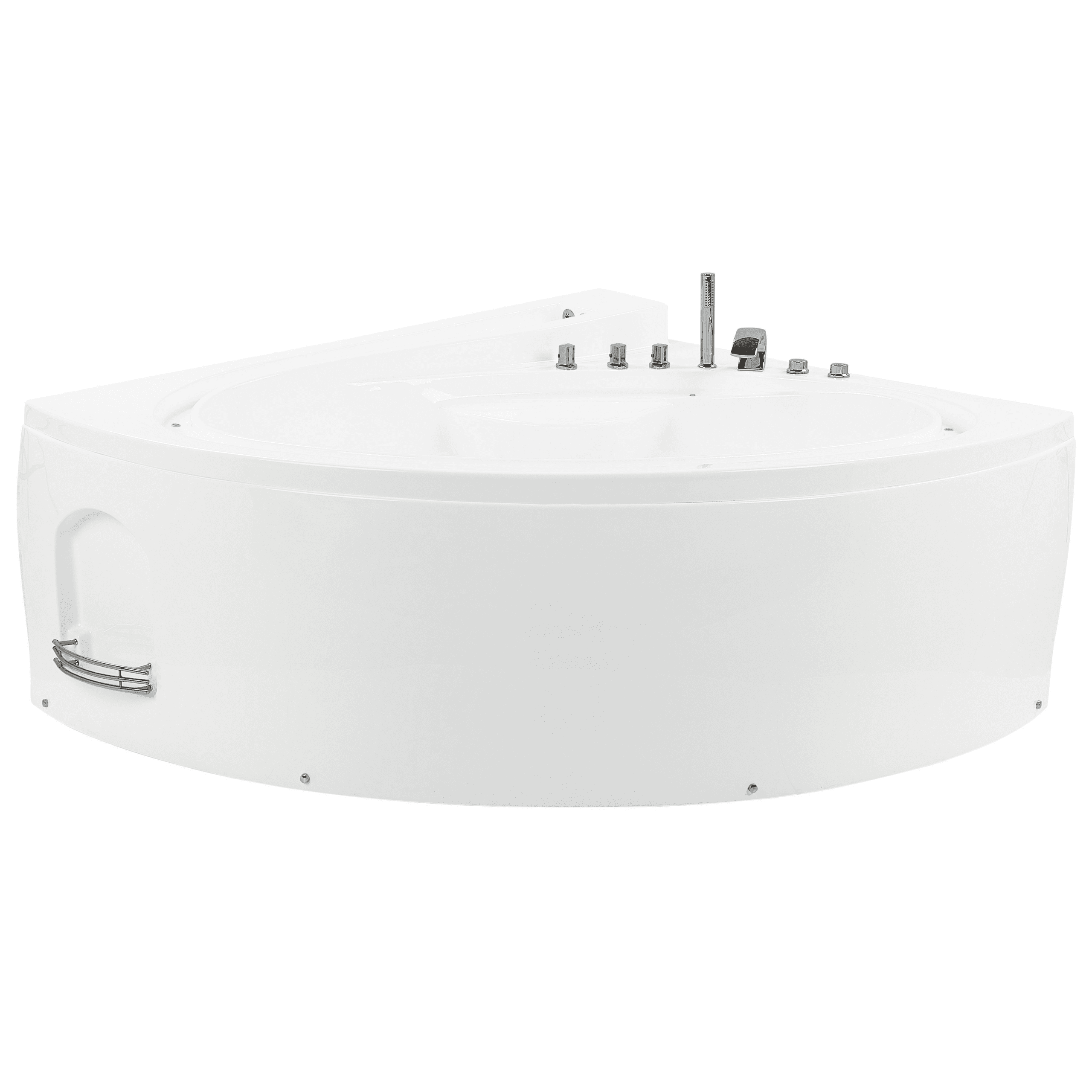 Kulmaporeamme LED-valolla PELICAN 206 x 165 cm Valkoinen