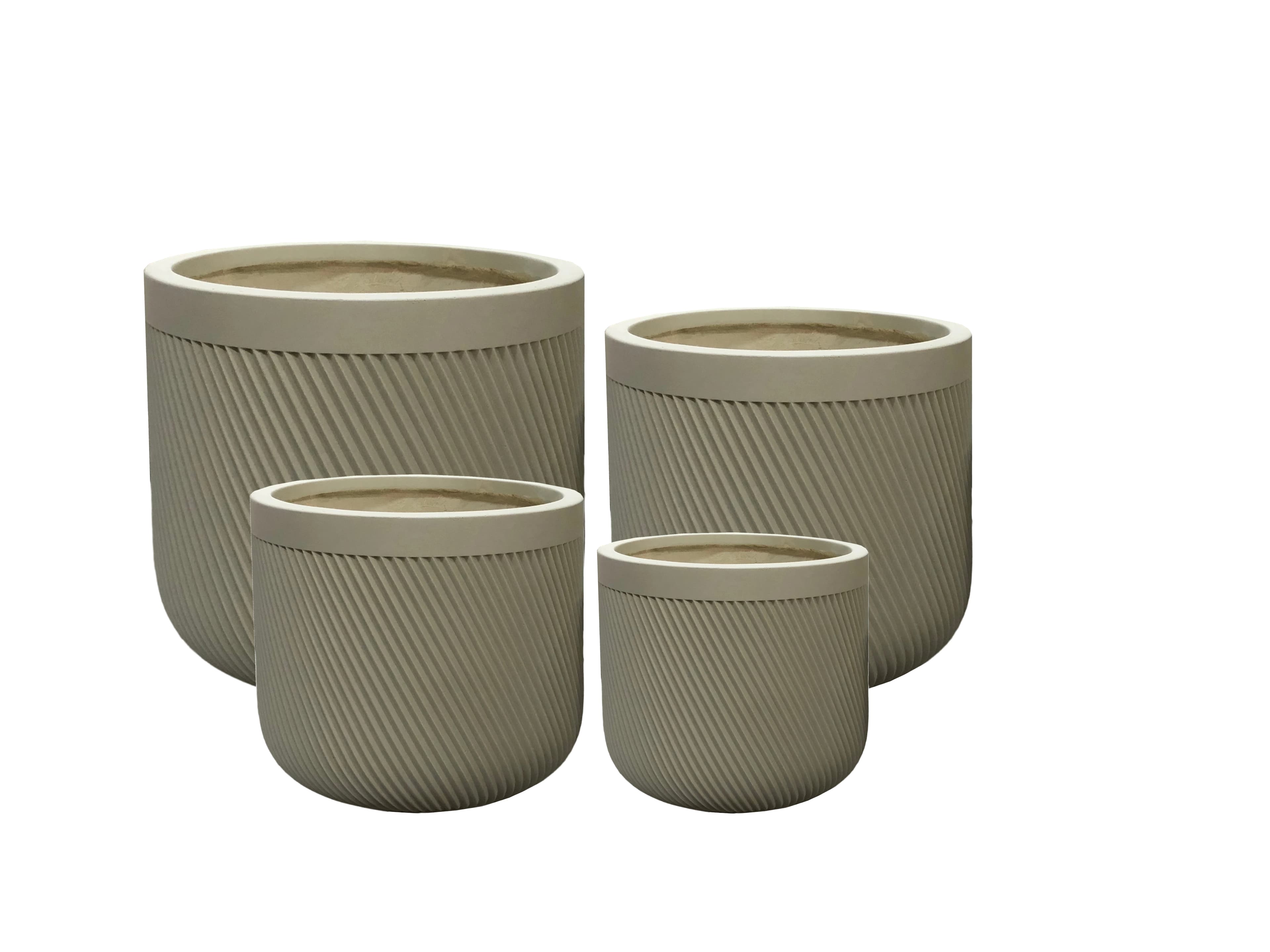 Ruukku fiberclay Hevra Komplet 44x44x42 vihreä 4kpl – MONDEX