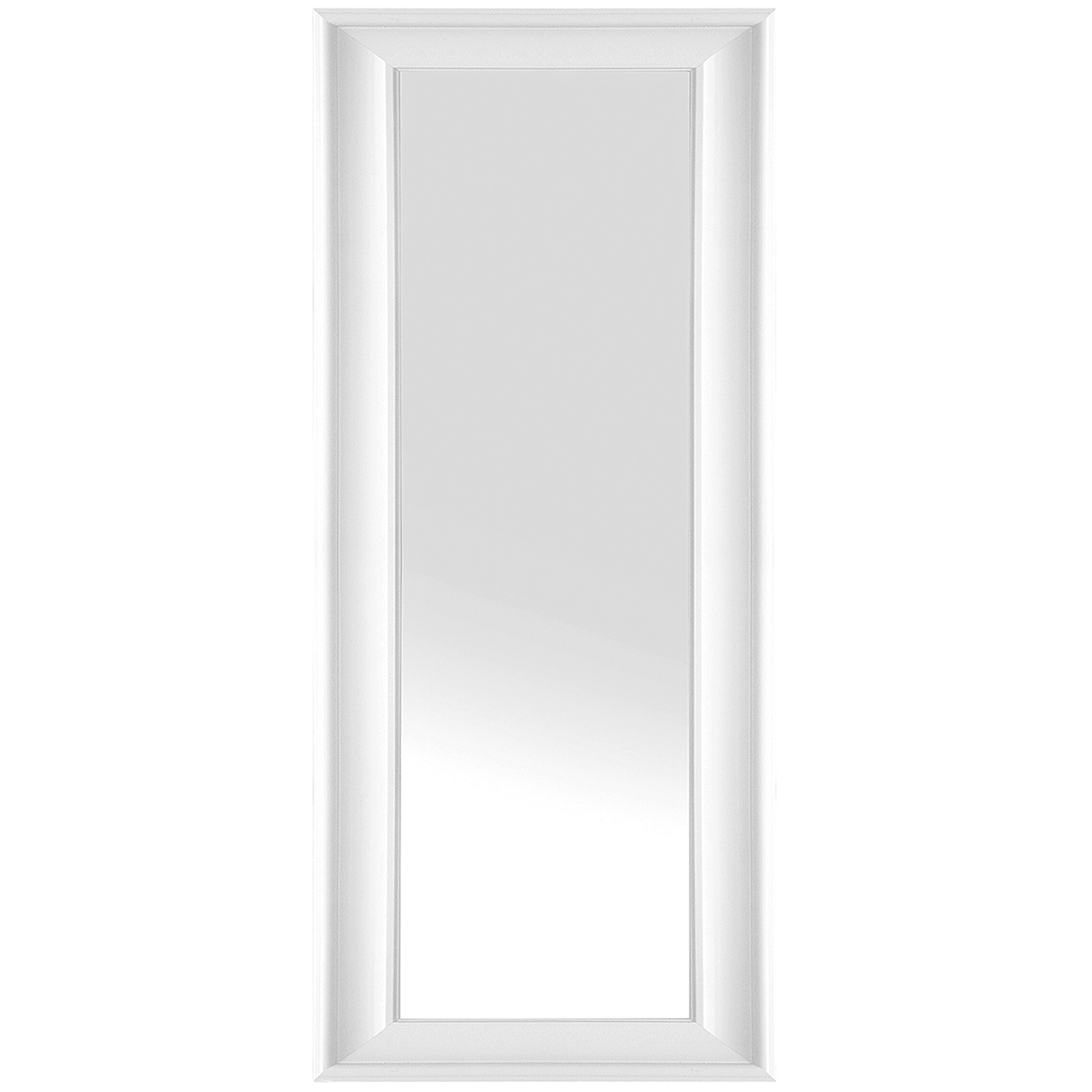 Seinäpeili LUNEL 51 cm 141 cm Valkoinen