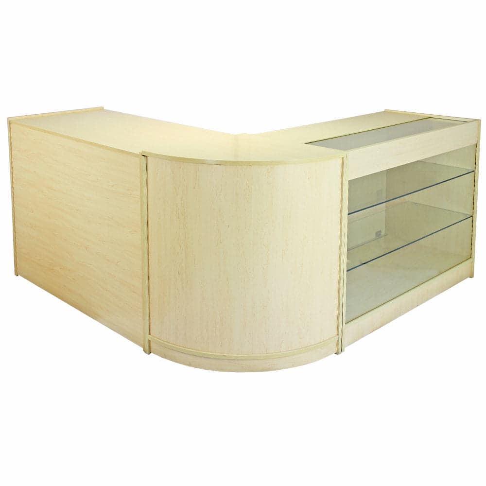 Saturn Maple -myymälätiski ja -näyttösetti – Monstershop