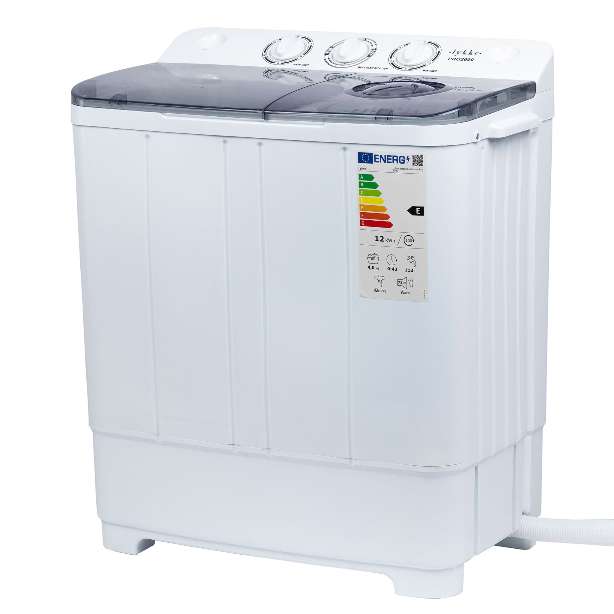 Lykke Pulsaattoripesukone Pro 2000 – Lykke