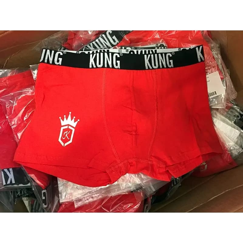KUNG Kalsarit, punainen, medium – KUNG