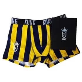 KUNG-kalsarit lahjapakkauksessa, raidalliset, extra large – KUNG