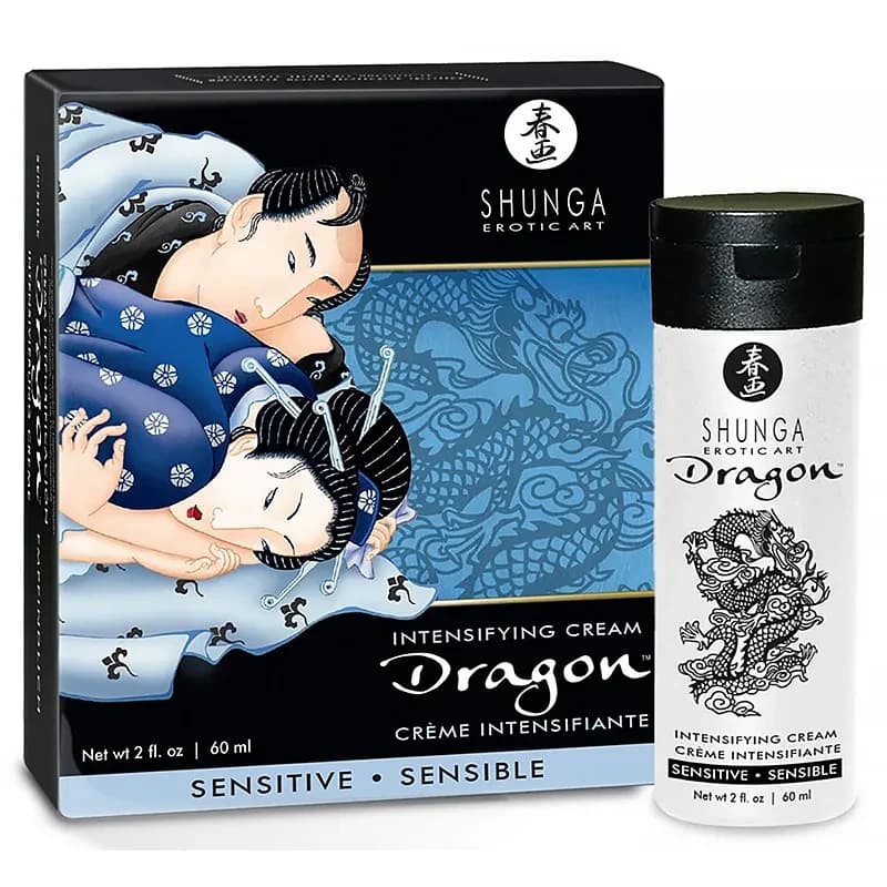 Shunga Dragon Sensitive Cream 60 ml – Shunga