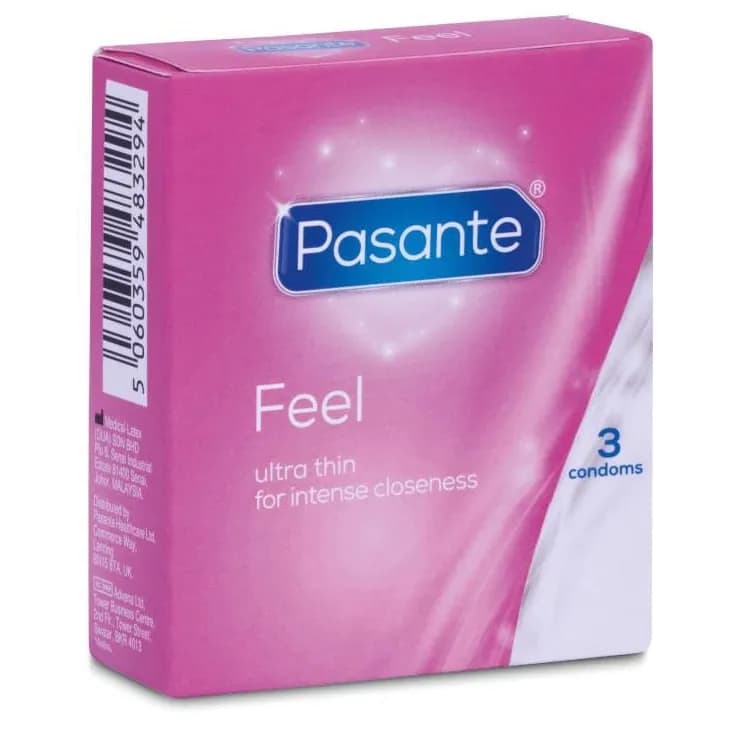 Pasante Sensitive/Feel 3-pakkaus – Pasante