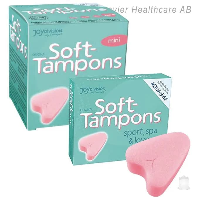 Joydivision Soft Tampons 50-pakkaus, Normal