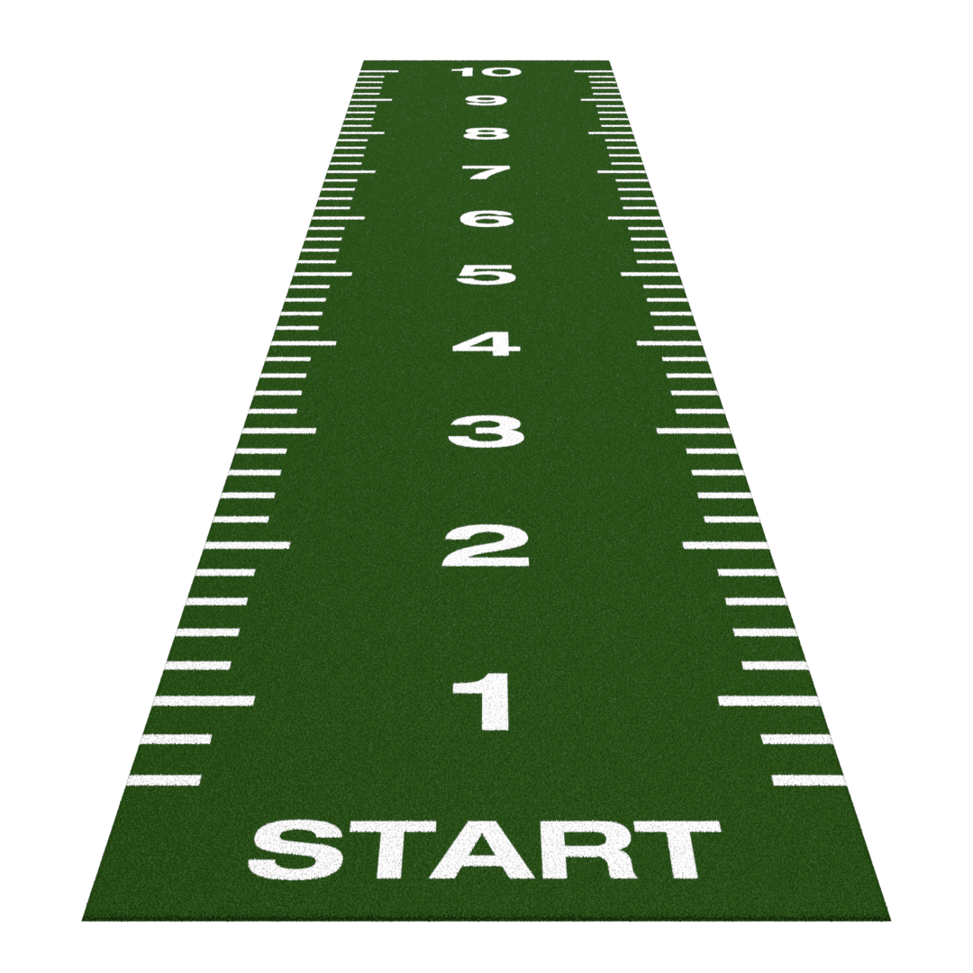 Gymstick Essential Track Ruohomatto 2x10m - Vihreä – Gymstick