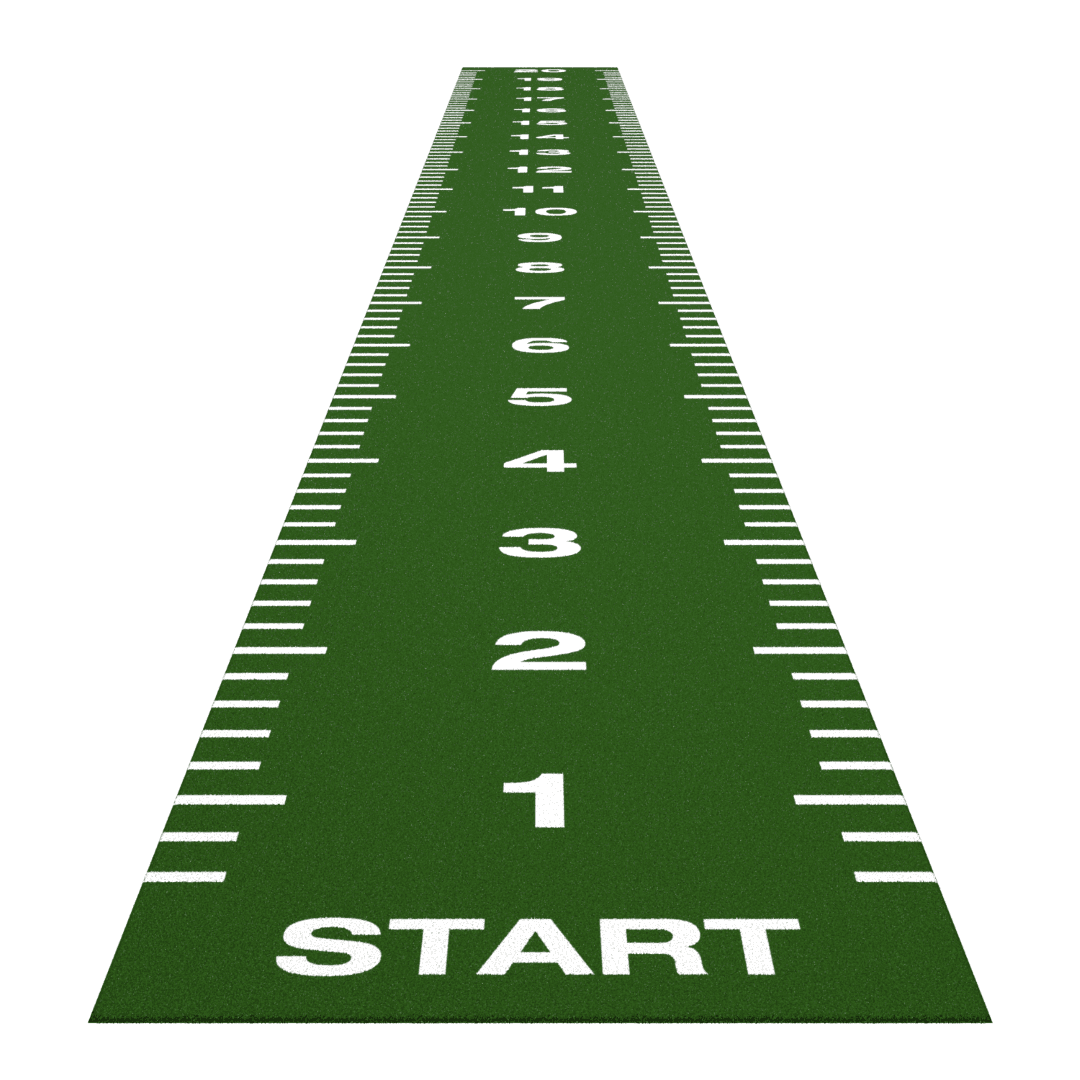 Gymstick Essential Track Ruohomatto 2x20m - Vihreä – Gymstick