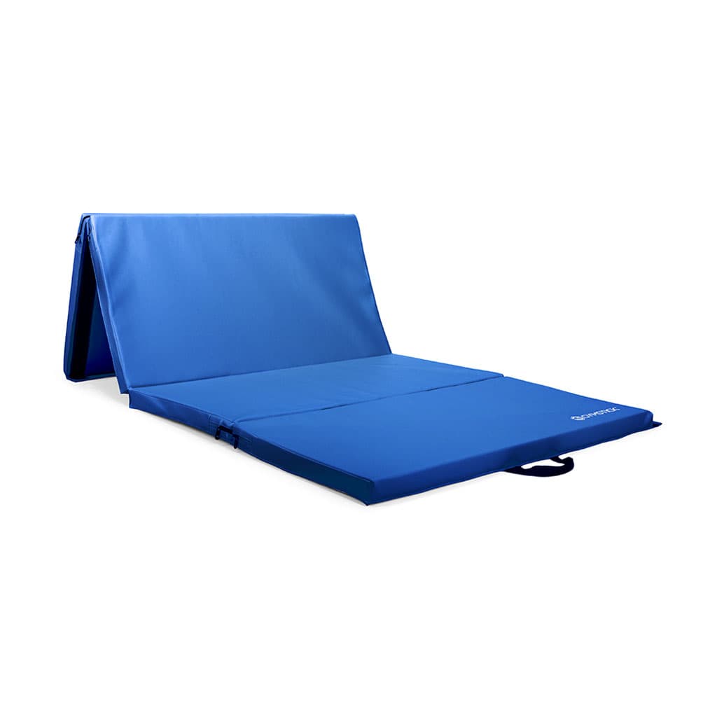 Gymstick Taitettava Jumppapatja 100 x 200cm - Sininen