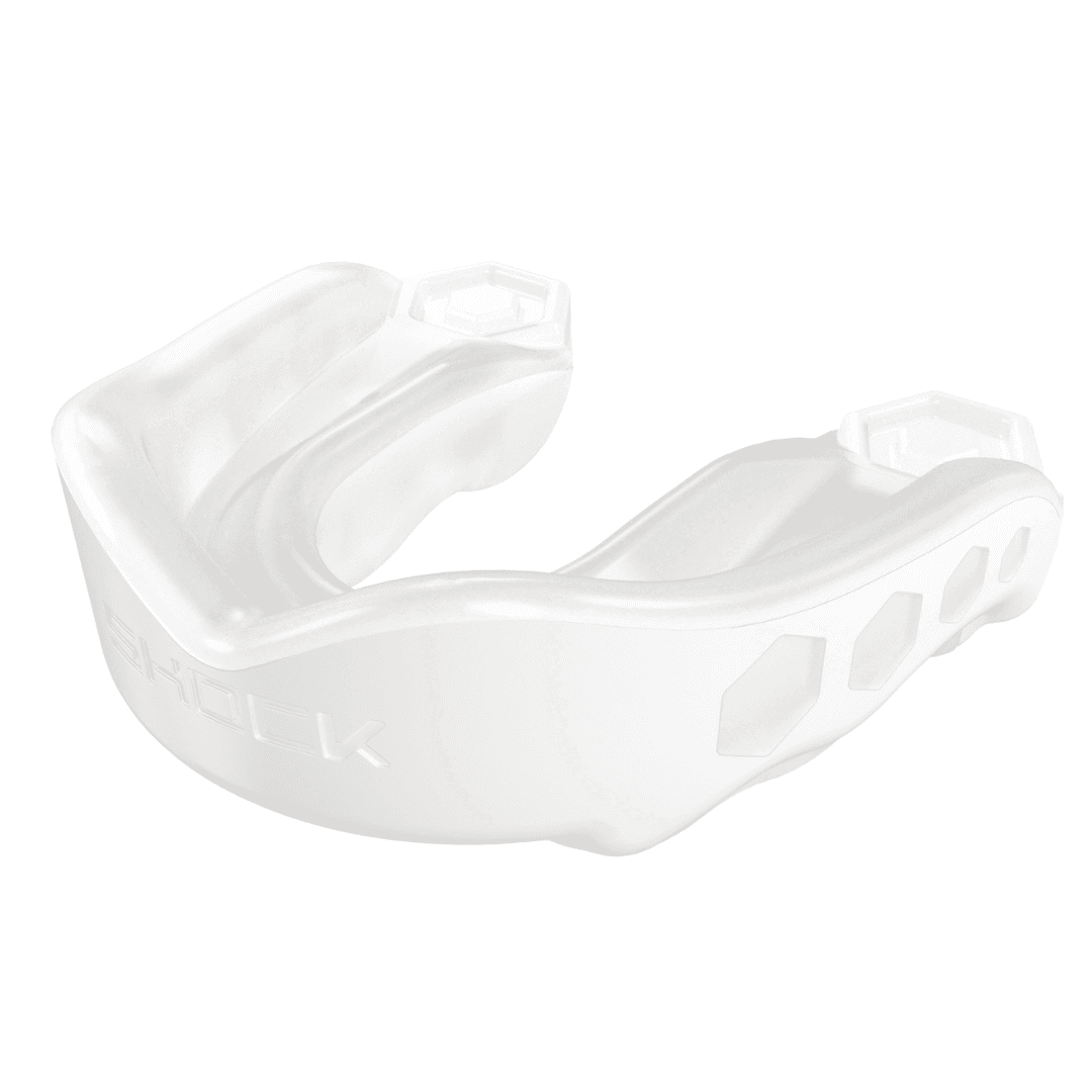 Shock Doctor Gel Max Hammassuojat JR - Valkoinen/kirkas – Shock Doctor