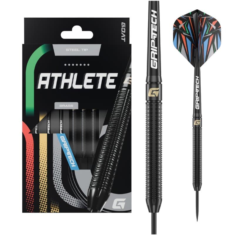 Goat Athlete brass 13g Darts-tikat Musta – GOAT