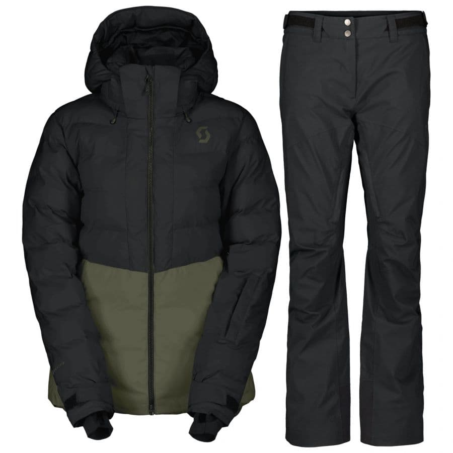 Scott Ultimate warm/Dryo 10, aseta, nainen, tummanvihreä/musta – Scott