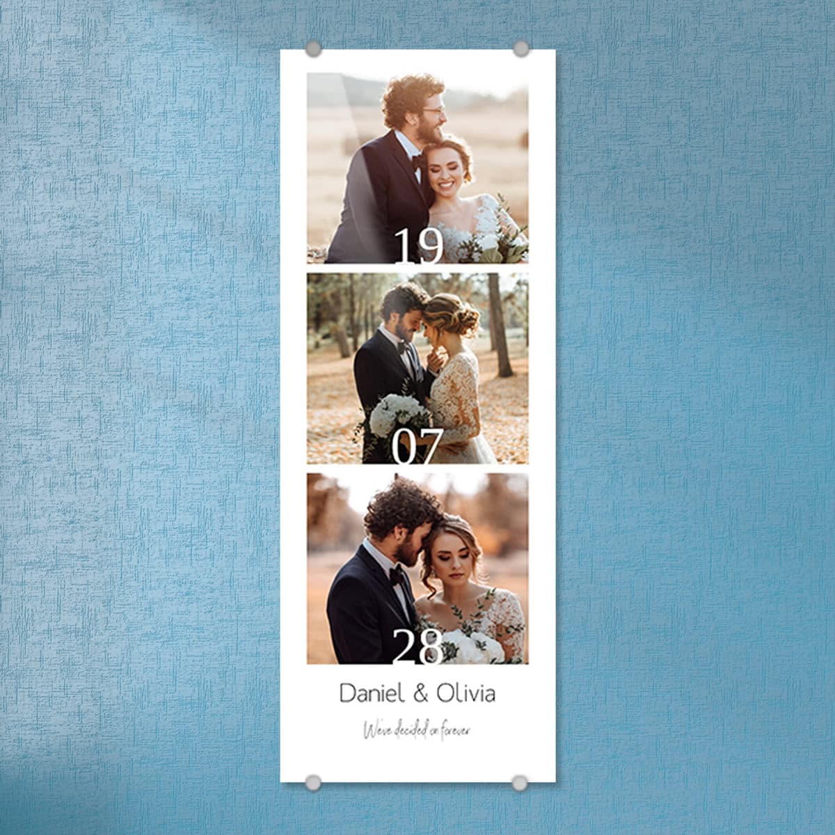 smartphoto Akryylilasitaulu 30 x 80 cm – smartphoto