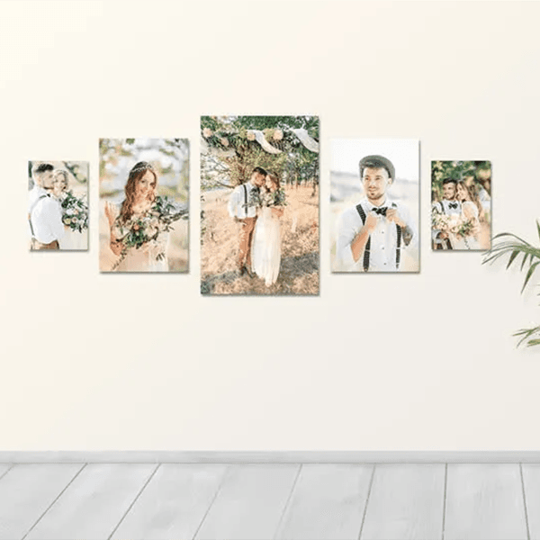 smartphoto Julistetaulu galleria 5 Paneeli Aalto – smartphoto