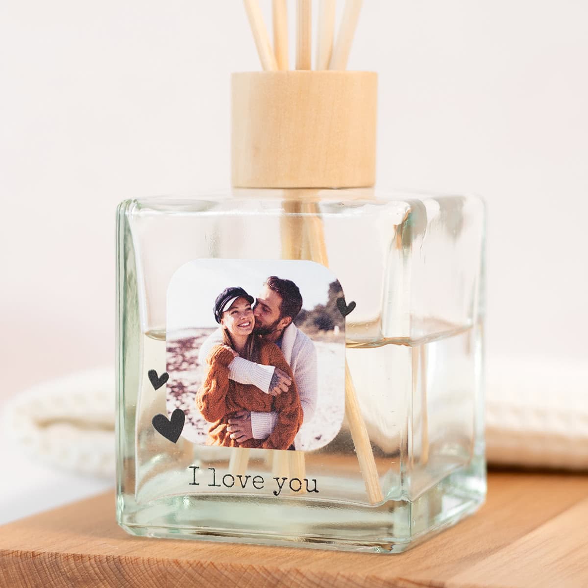 smartphoto Lasinen diffuuseri voimakkaan värisellä painatuksella L – smartphoto