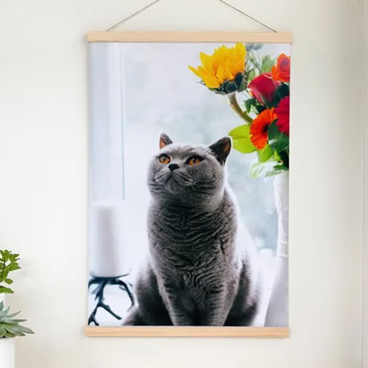 smartphoto Valokuvajuliste ripustimella 40 x 60 cm Puu – smartphoto