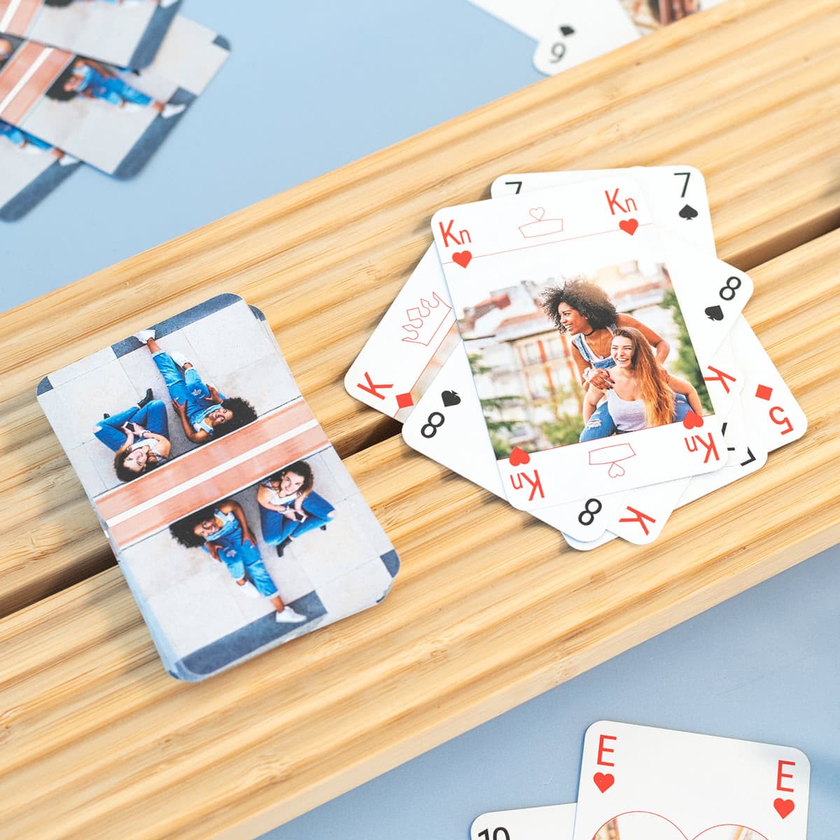 smartphoto Pelikortit persoonallisella etu- ja taustapuolella – smartphoto