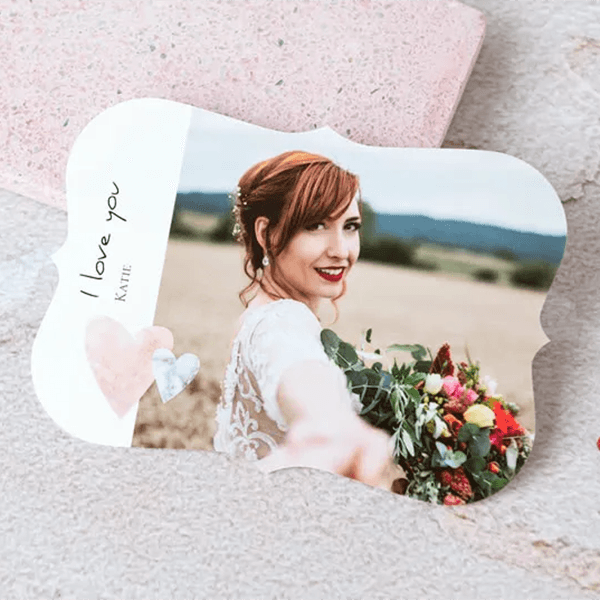 smartphoto Klassiset Kuvakortit aaltoreunoilla Vaaka – smartphoto