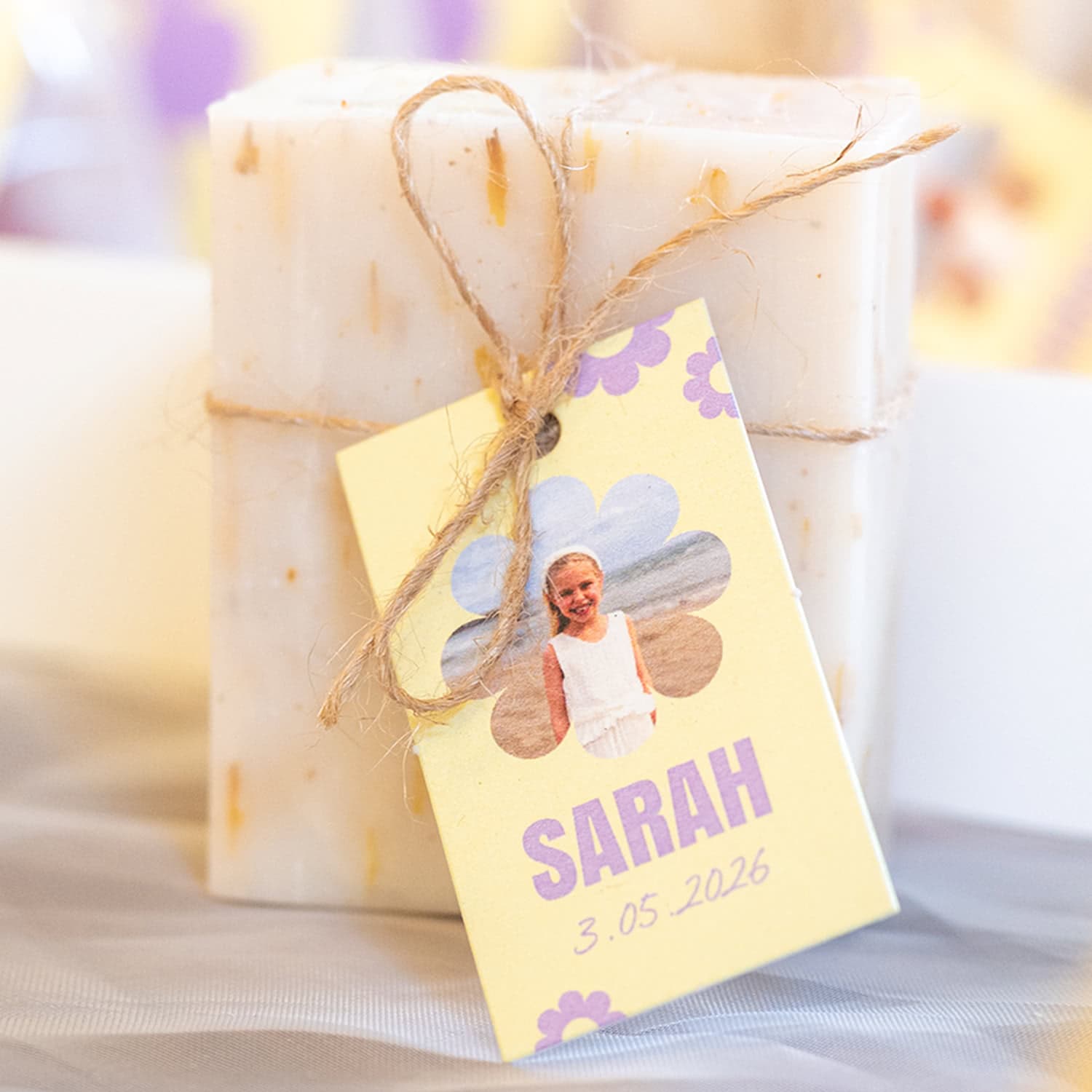 smartphoto Palasaippua suorakaiteen muotoisella etiketillä (6 kpl) – smartphoto