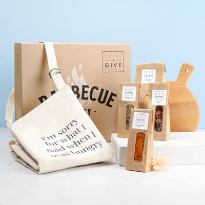 smartphoto Smart2Give Grillilaatikko Beige Esiliina - Reilun kaupan puuvillaa – smartphoto