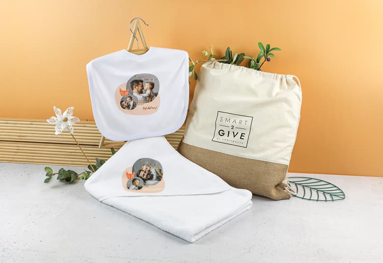 smartphoto Huppupyyhe & Vauvabody 0-3 kuukautta – smartphoto