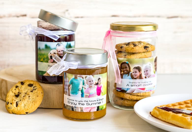 smartphoto Etiketit purkeille Suorakulmainen - 8 kpl – smartphoto