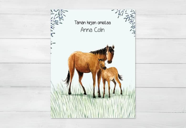 smartphoto MyNameBook Hevonen – smartphoto