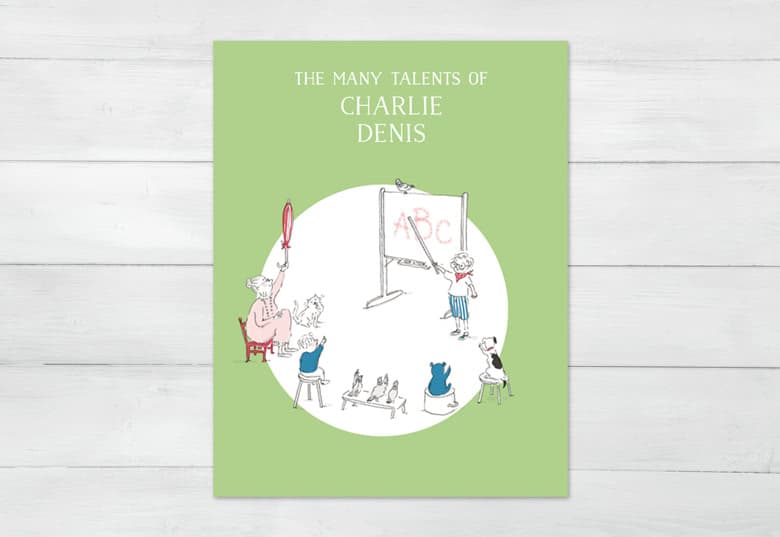 smartphoto MyNameBook Taidot Poika Pikku opettaja – smartphoto