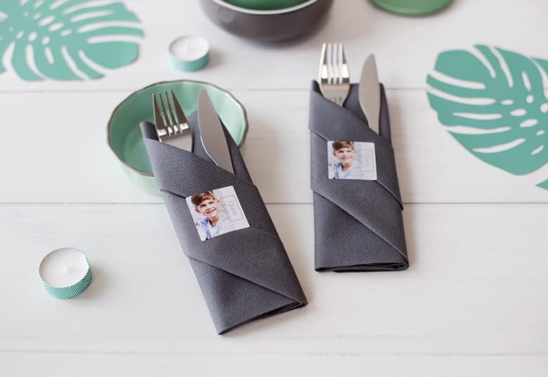 smartphoto Koristetarrat Neliskulmainen - 24 kpl – smartphoto