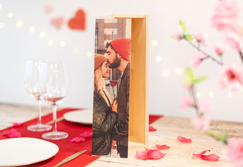 smartphoto Puinen lahjarasia pullolle – smartphoto