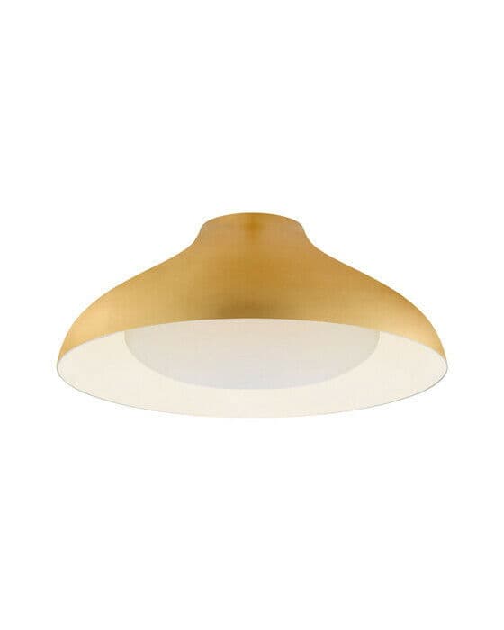 Agnes 18" Flush Mount Gild – Visual Comfort