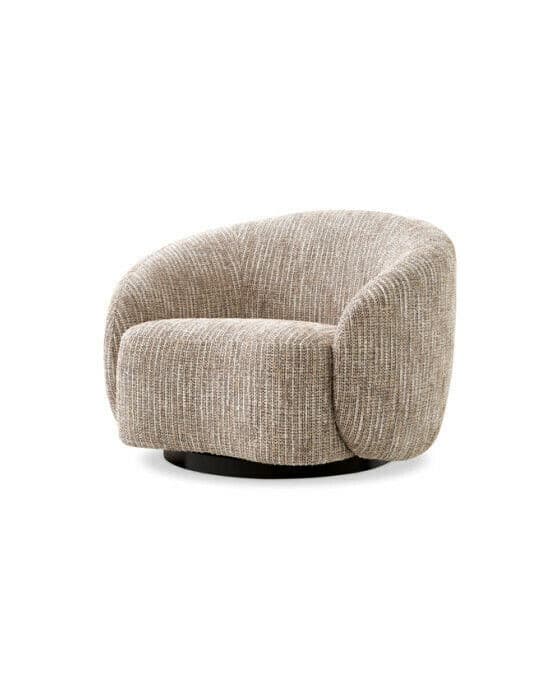 Amore pyörivä nojatuoli mademoiselle beige – Eichholtz
