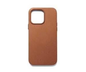Mujjo Full Leather Case, iPhone 14 Pro Max, MagSafe -suojakuori, Ruskea – MUJJO