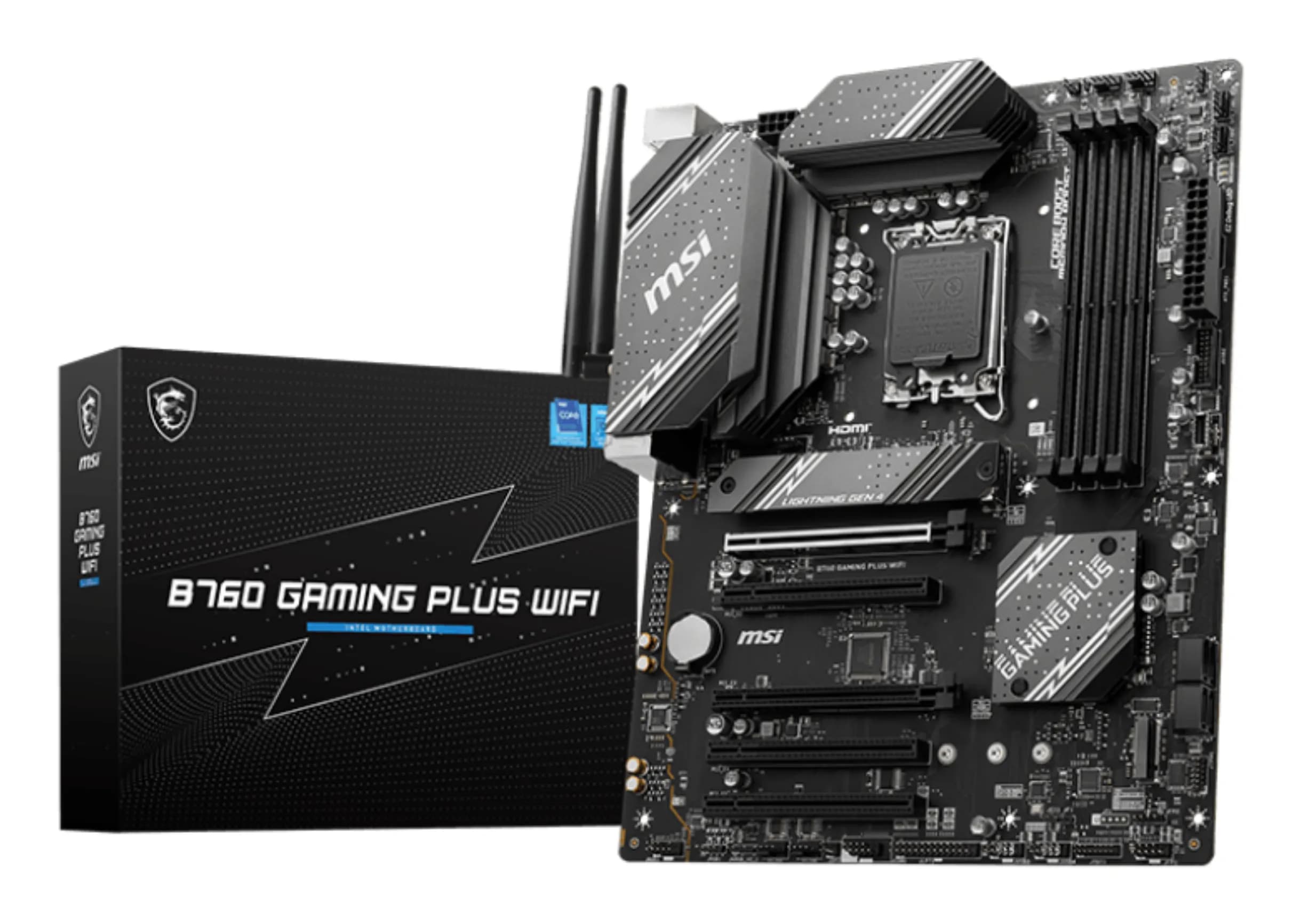 MSI B760 GAMING PLUS WIFI LGA 1700 ATX -emolevy – MSI