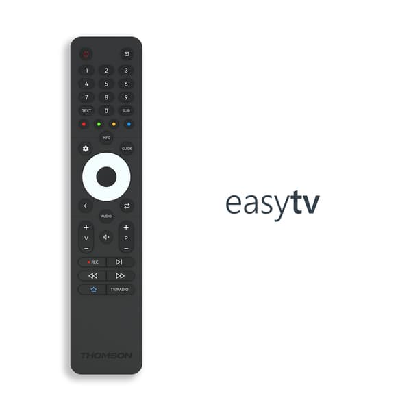 Thomson Remote Easy TV:lle (Non-Smart) -kaukosäädin – THOMSON