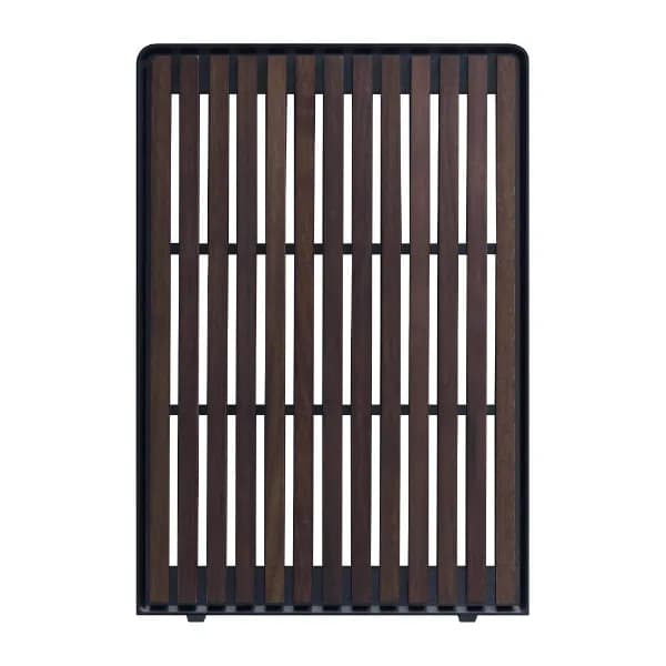 Lian Li A3-3WD -etupaneeli, Walnut/Black – Lian-Li