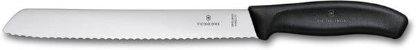 Victorinox Fibrox Leipäveitsi 21 cm Musta – Victorinox