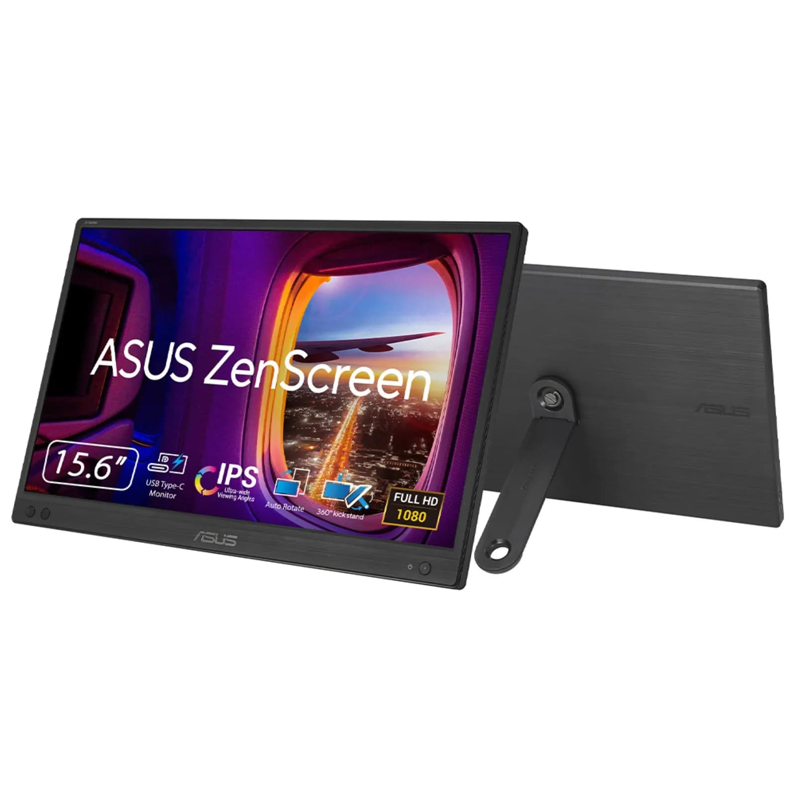 ASUS ZenScreen MB166CR 15.6" Full HD, IPS -kannettava näyttö – ASUS