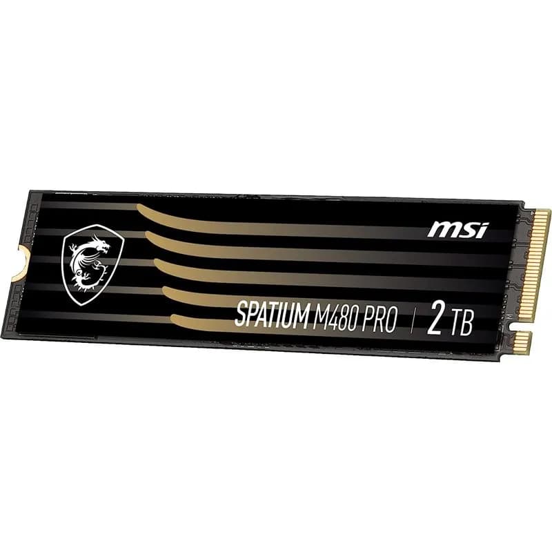 MSI SPATIUM M480 Pro 2 Tt M.2 PCIe 4.0 NVMe -SSD-levy – MSI
