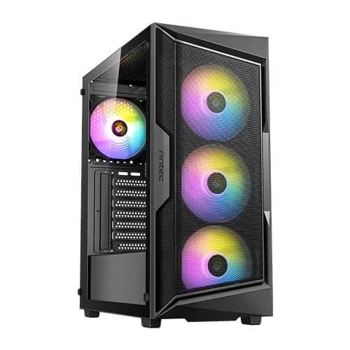 Antec AX61 Elite -miditornikotelo RGB-valaistuksella, musta – ANTEC