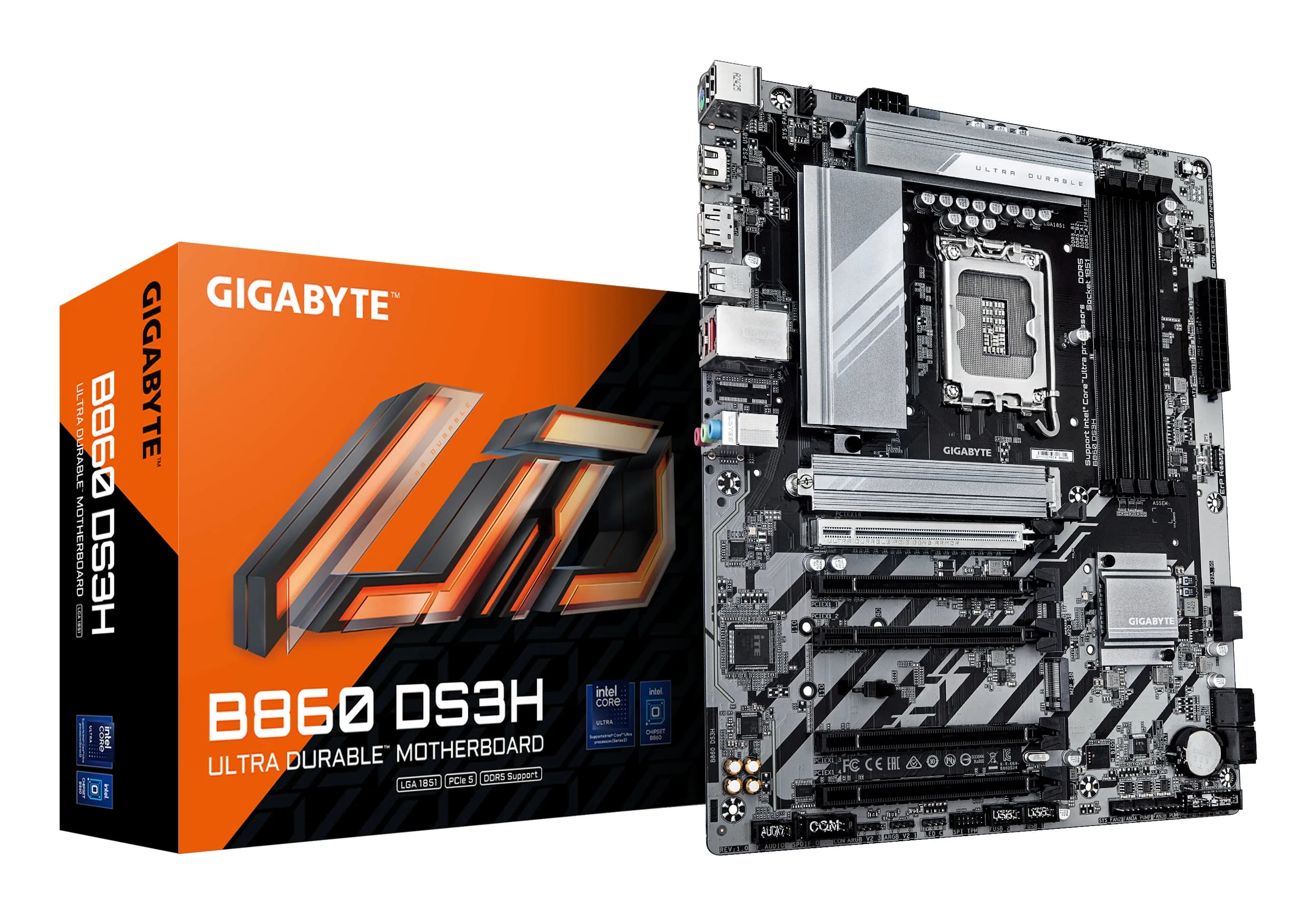 Gigabyte B860 DS3H DDR5 LGA 1851 ATX -emolevy – Gigabyte