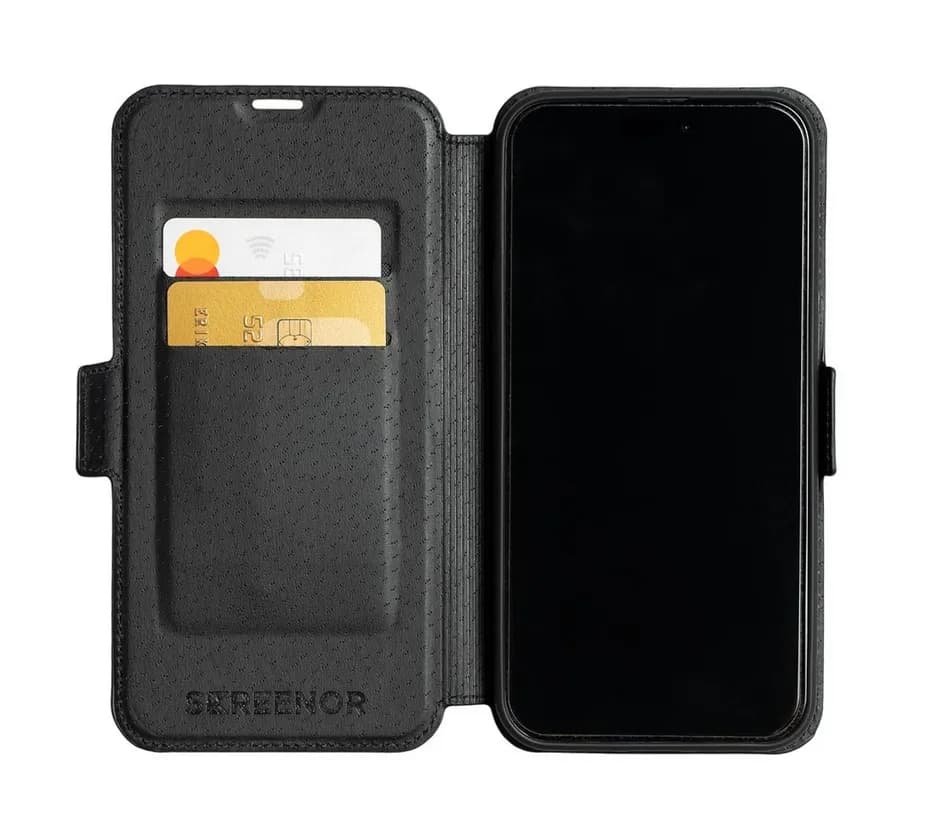 Screenor First, Galaxy S24 -suojakuori, Musta – SCREENOR