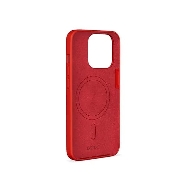 Epico Mag+ Silicone, iPhone 14 Pro Max -suojakuori, Punainen – EPICO