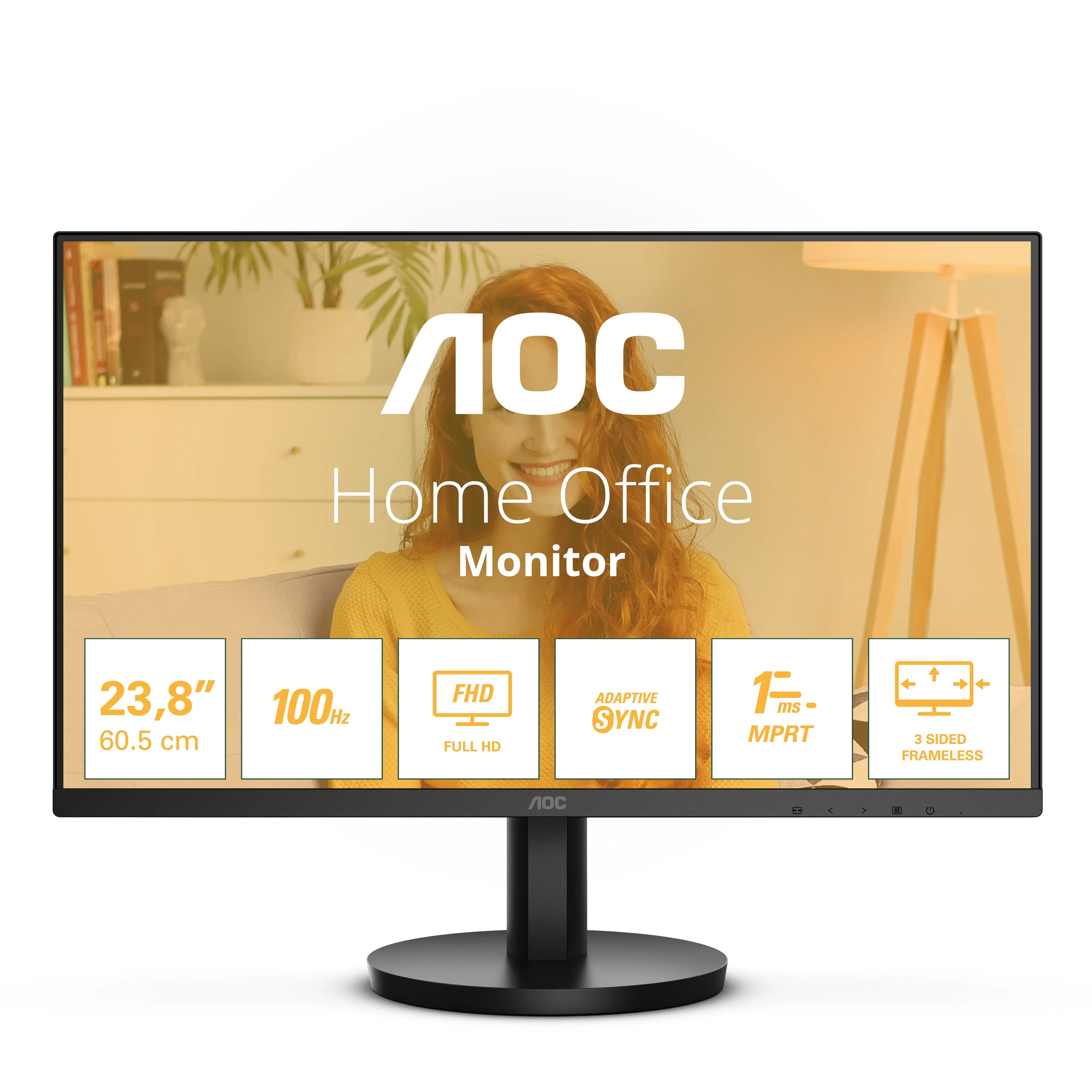 AOC 24B3HMA2 23.8" Full HD, VA -näyttö – AOC