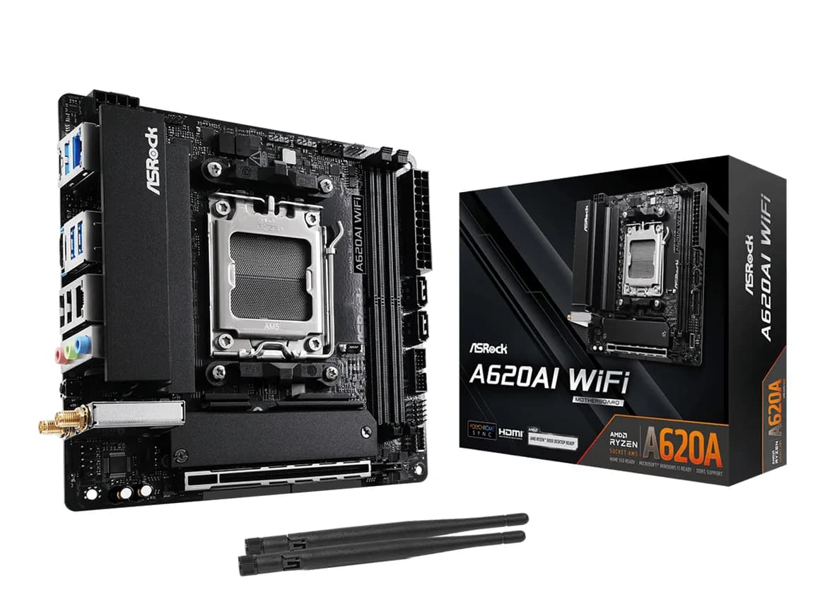 ASRock A620AI WIFI AM5 Mini-ITX -emolevy – ASRock