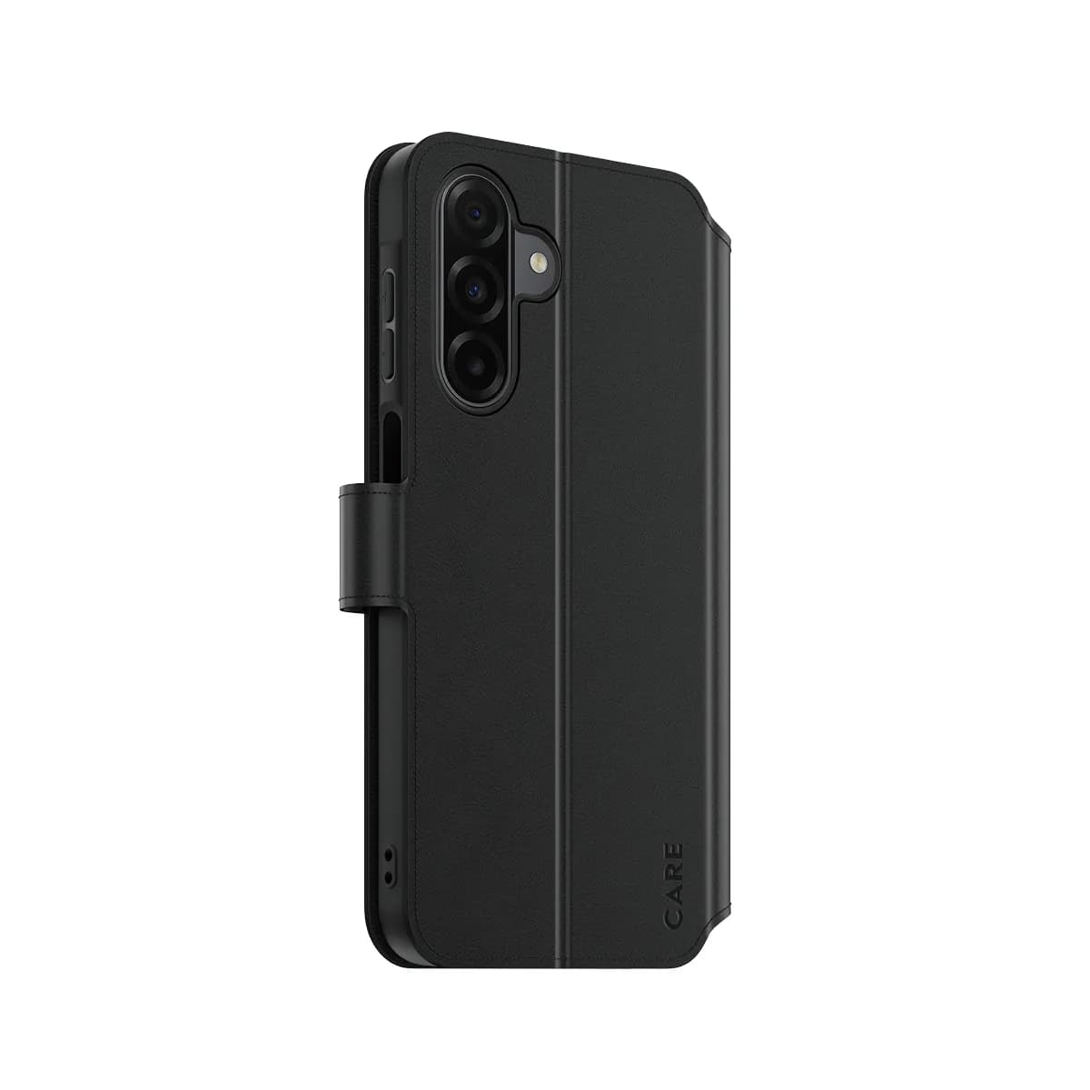 PanzerGlass Care Wallet Kickstand, Galaxy A17 / M17 -lompakkokotelo, musta – Panzerglass