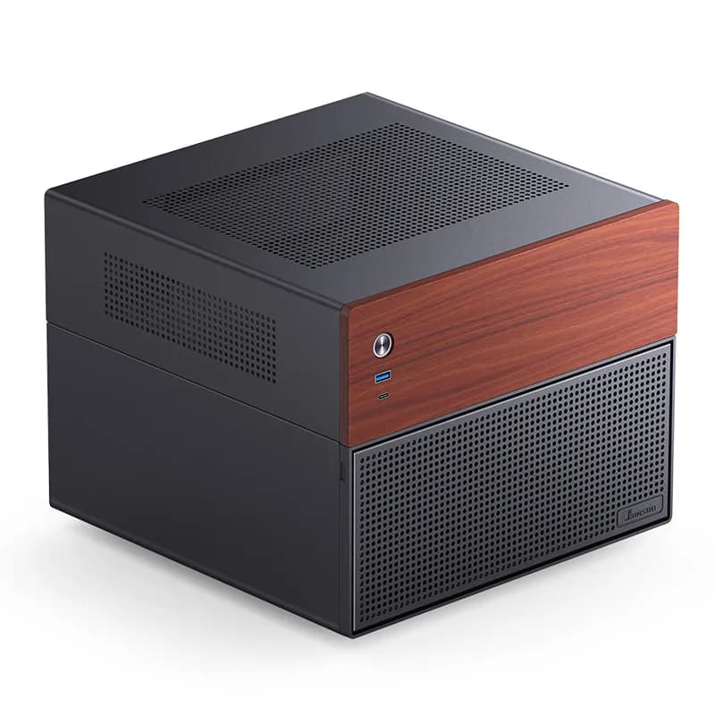JONSBO N4 -micro-ATX-kotelo, musta – JONSBO